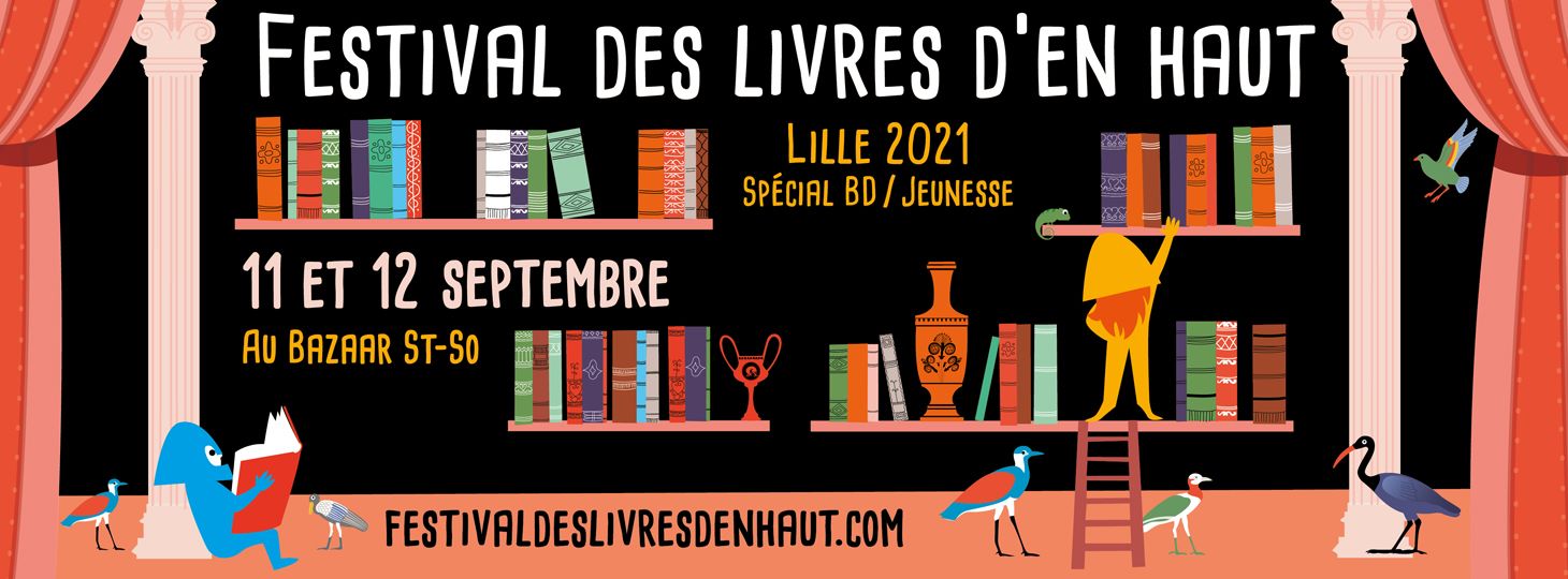 Festival des Livres d'en Haut à Lille les 11 et 12 septembre 2021